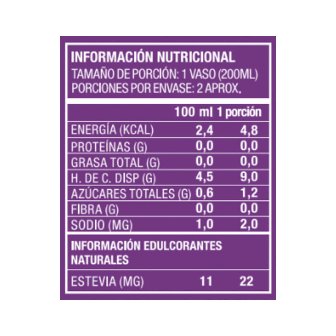 Kombuchacha Arándano Sin Azúcar Añadida Botella 500cc_2
