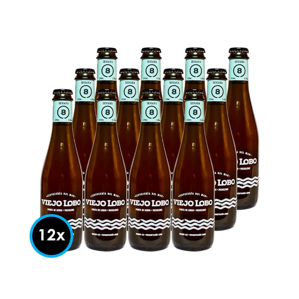 12x Cervezas Viejo Lobo 375cc_1