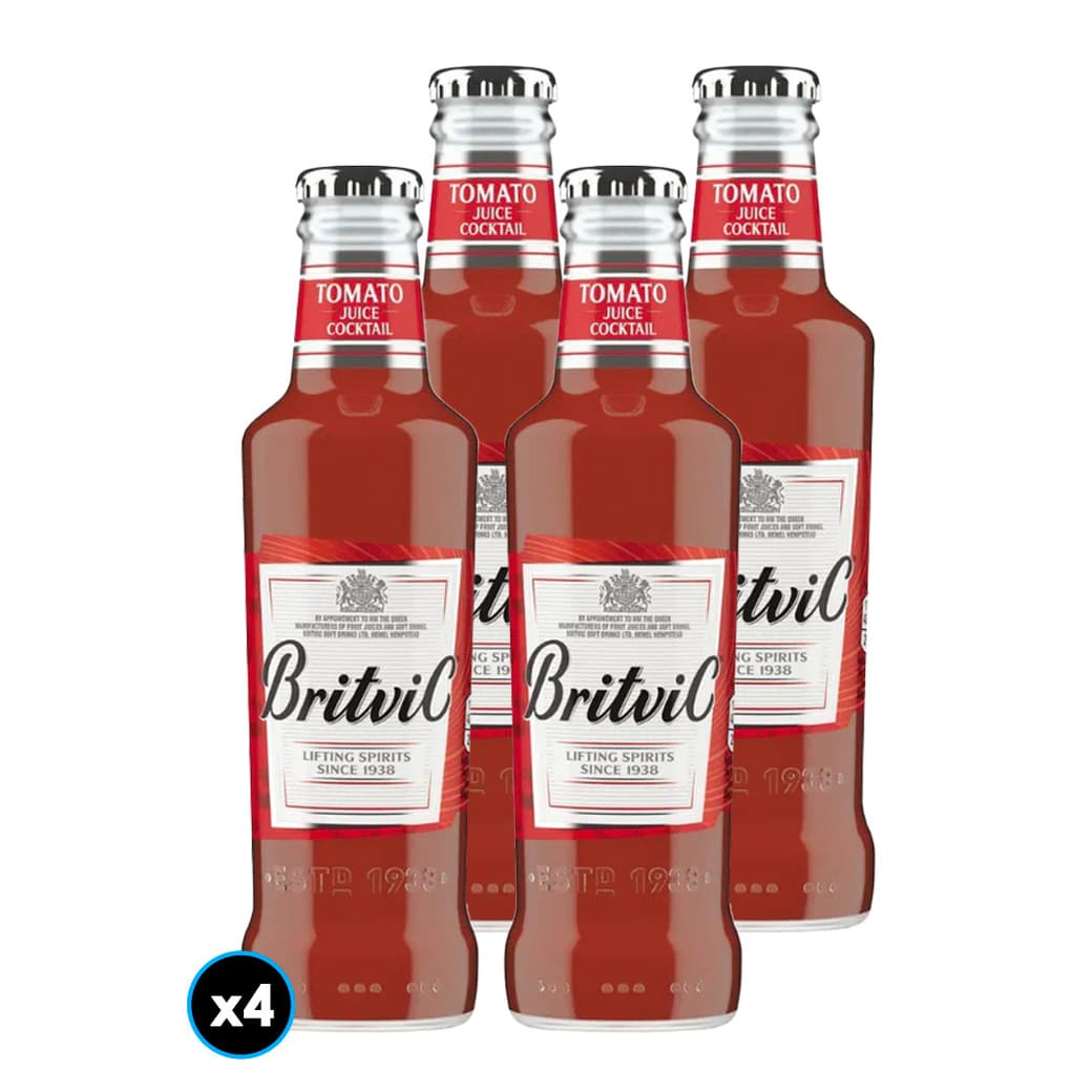 FOUR PACK BRITVIC TOMATO: 4x Britvic Tomato Juice 200cc_1
