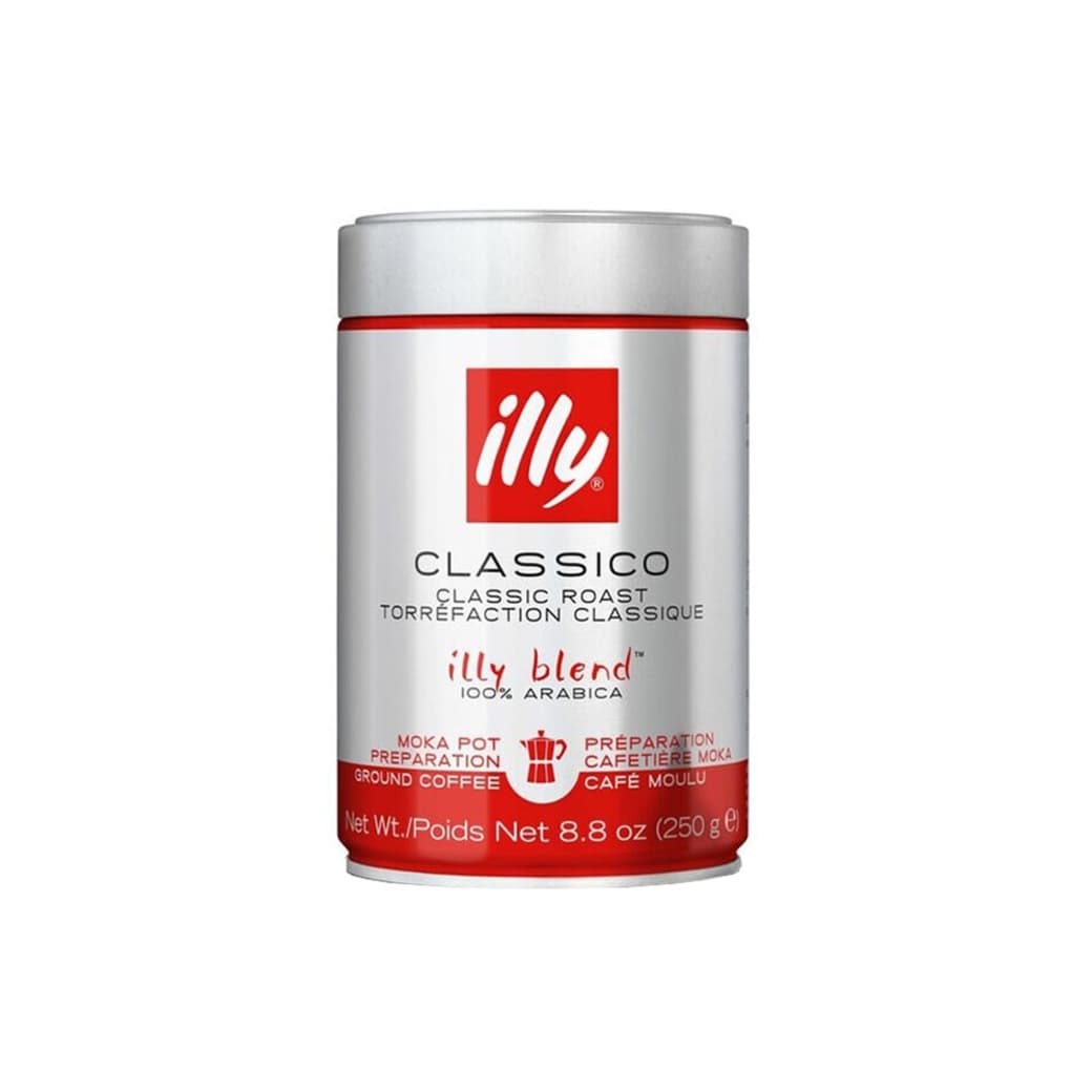 Café Illy Molido Tostado Medio Moka 250grs_1