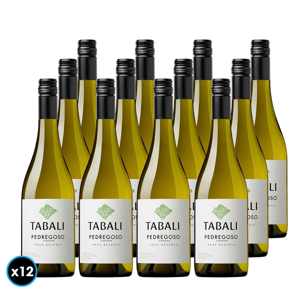 CAJA TABALI PEDREGOSO (Viognier): 12x Vino Tabali Pedregoso Gran Reserva Viognier 750cc_1