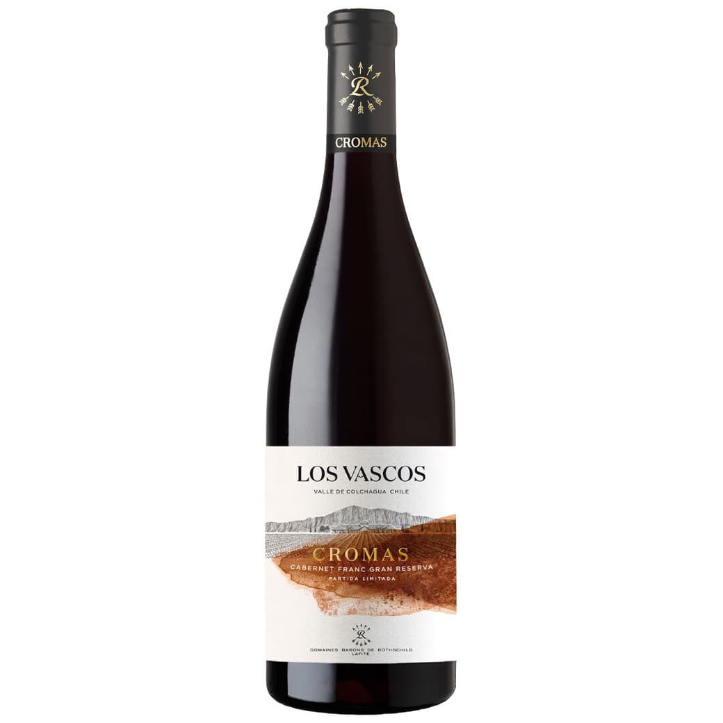 Vino Los Vascos Cromas Gran Reserva Carbernet Franc 750cc_1
