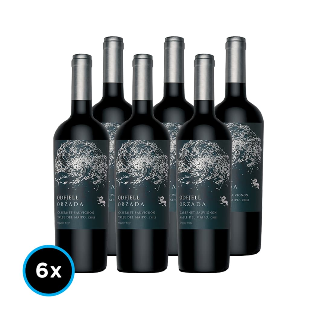 CAJA ODFJELL ORZADA (Cabernet): 6x Vino Odfjell Orzada Cabernet Sauvignon 750cc_1