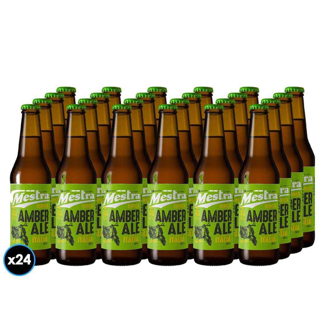 24x Cervezas Mestra Amber Ale Botella 330cc_1