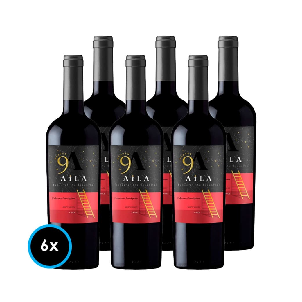 CAJA AILA HEAVEN GR (Cabernet Sauvignon): 6x Vino Aila Heaven Gran Reserva Cabernet Sauvignon 750cc_1