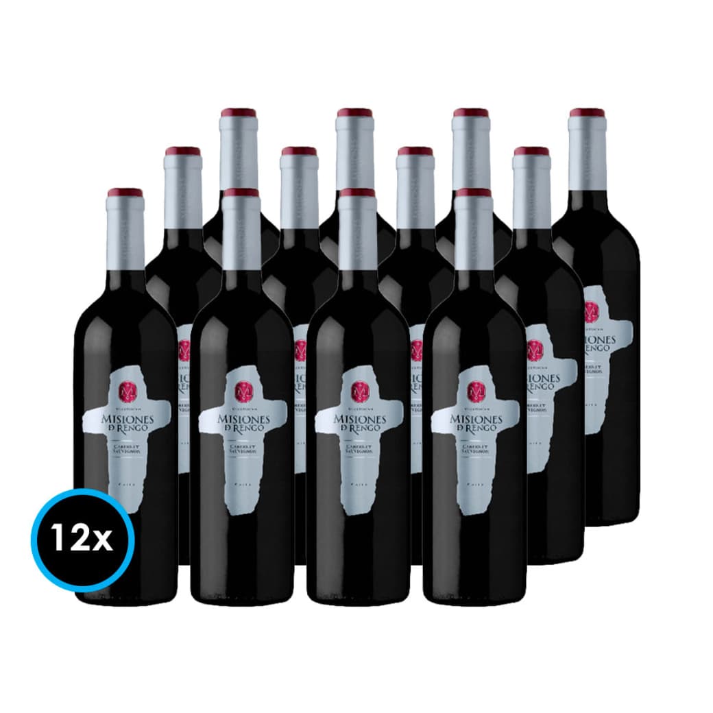 CAJA MISIONES DE RENGO (Cabernet Sauvignon): 12x Vino Misiones de Rengo Cabernet Sauvignon 750cc_1