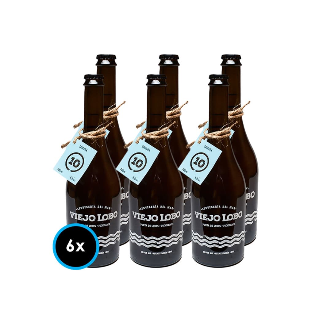 6x Cervezas Viejo Lobo 750cc_1