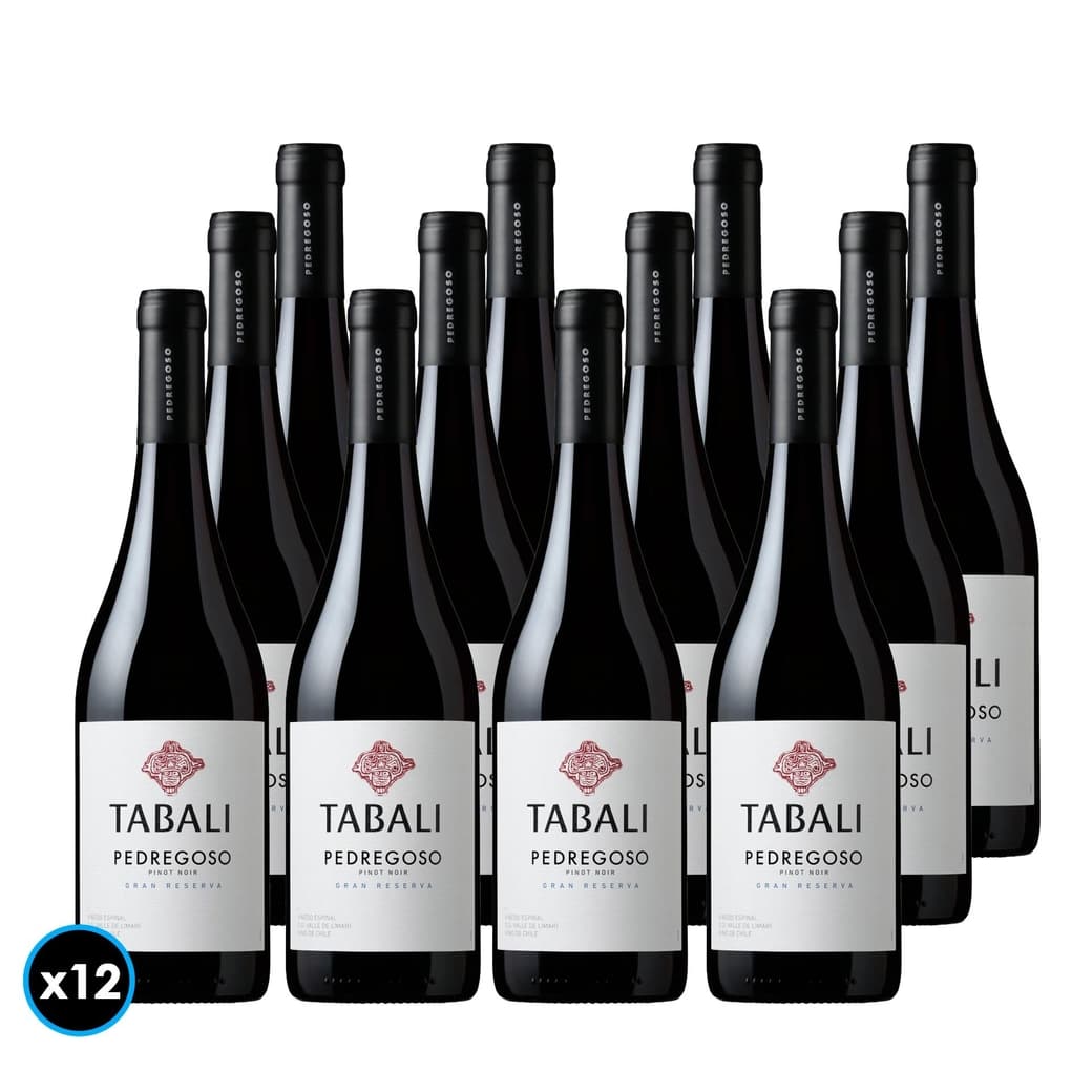 CAJA TABALI PEDREGOSO (Pinot Noir): 12x Vino Tabali Pedregoso Gran Reserva Pinot Noir 750cc_1