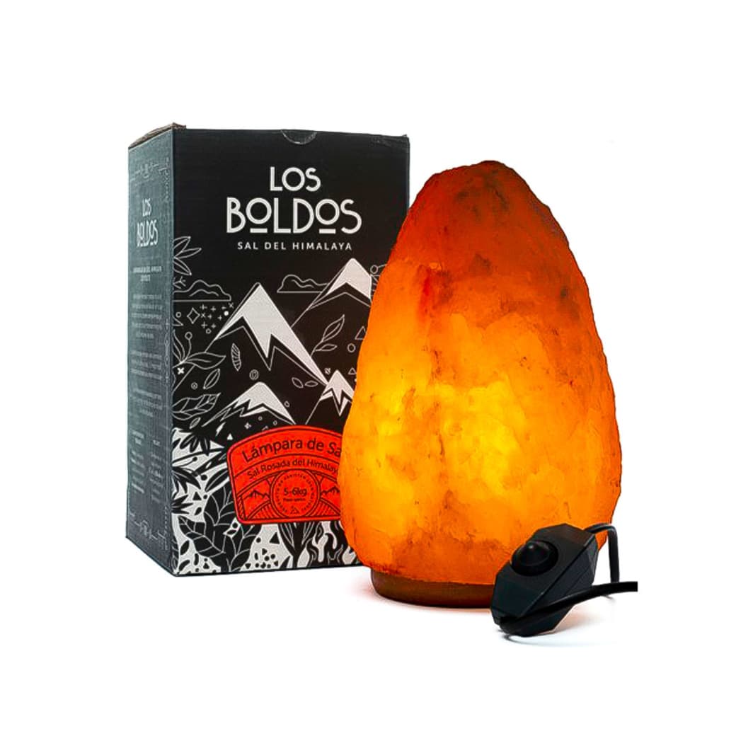 Lámpara De Sal Del Himalaya Los Boldos 2-3 Kg_1