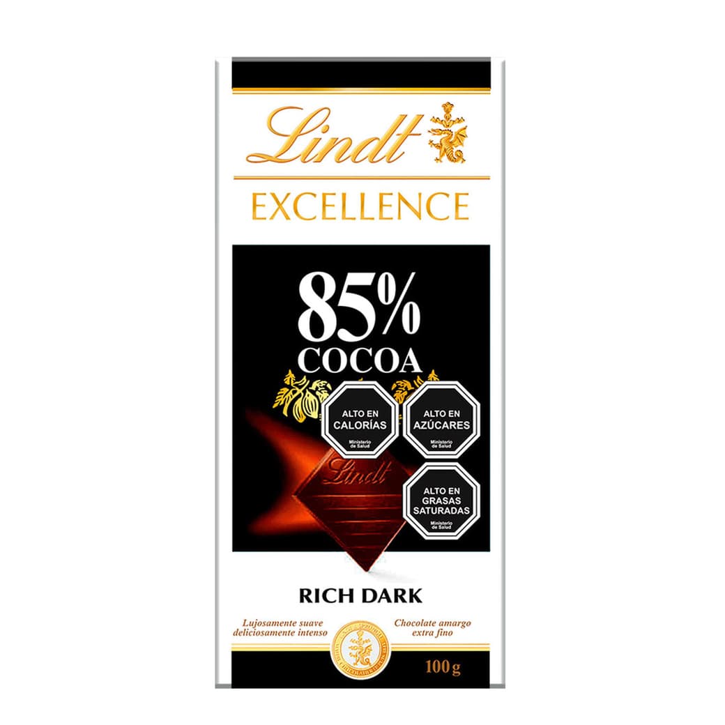 Chocolate Amargo Lindt Excellence 85% Cacao 100 grs._1