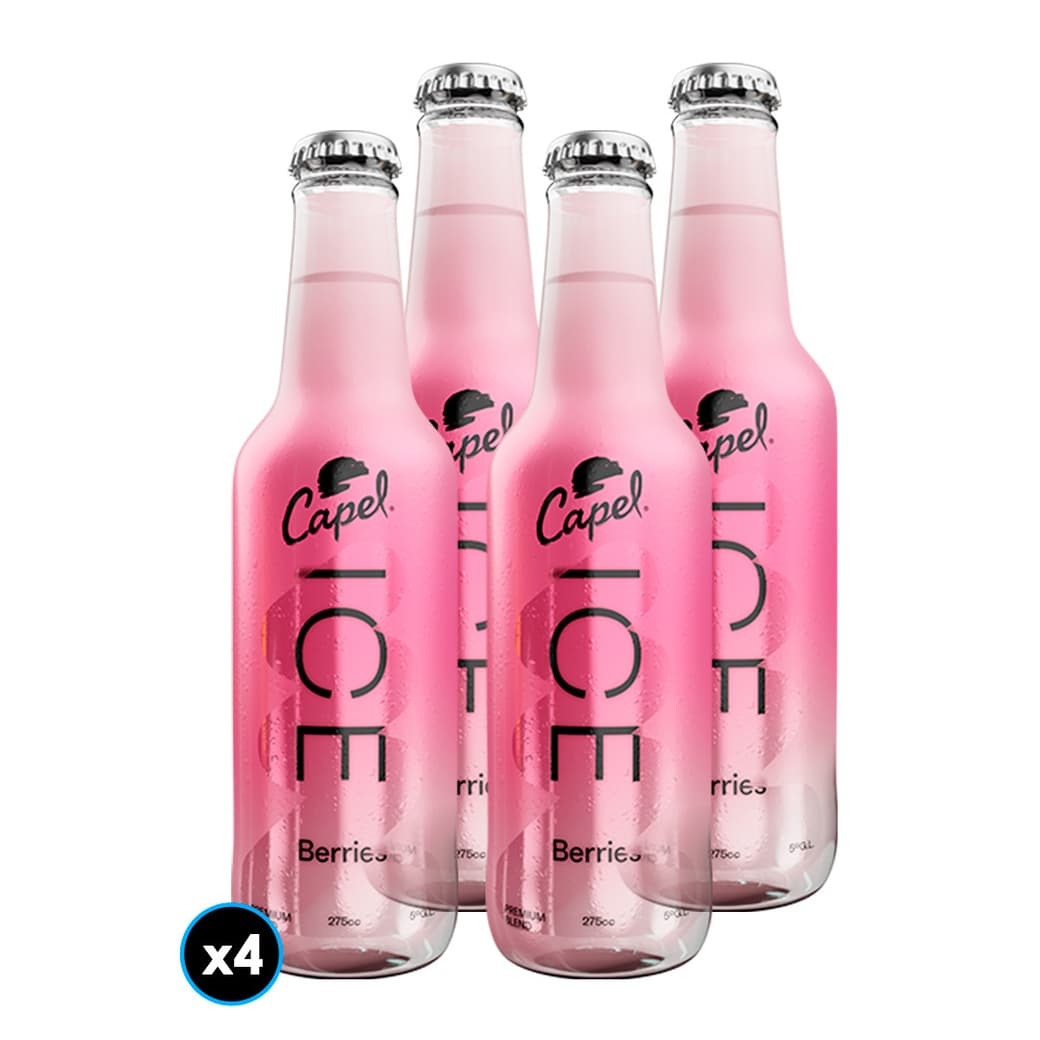 4x Cóctel Capel Ice Berries Botella 275cc 5˚alc_1