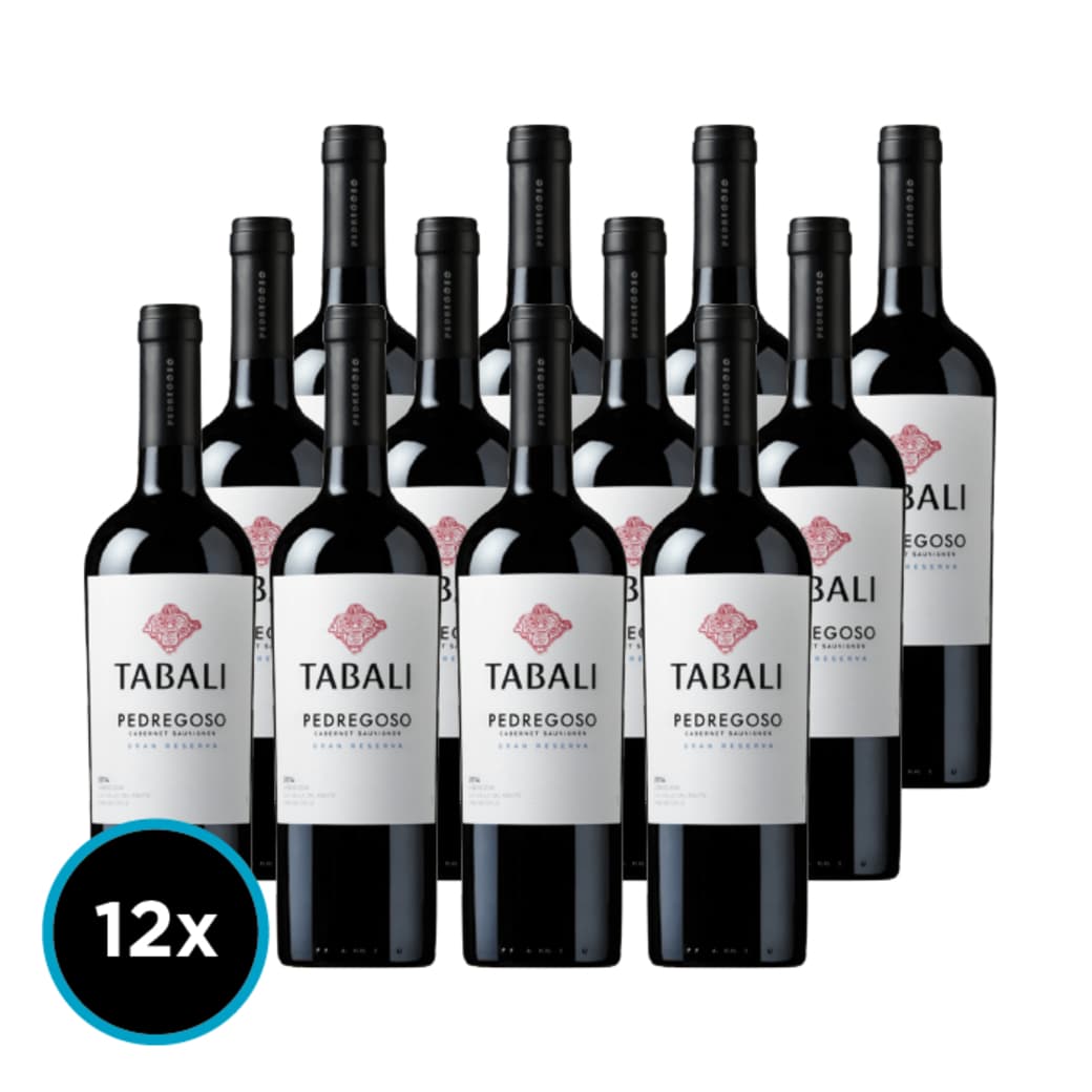 CAJA TABALI PEDREGOSO (Cabernet): 12x Vino Tabali Pedregoso Gran Reserva Cabernet Sauvignon 750cc_1