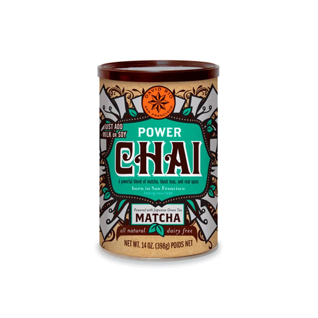 Té Power Chai Matcha - Vegano David Rio Tarro 398gr_1