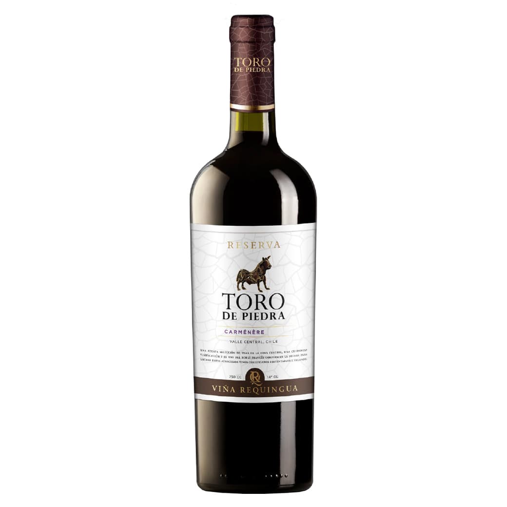 Vino Toro de Piedra Reserva Carmenere 750cc_1