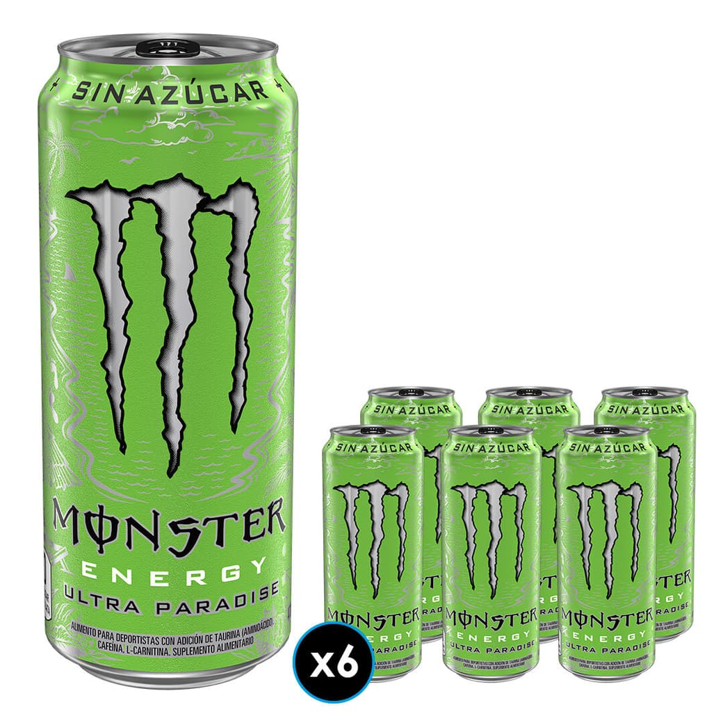 6x Energética Ultra Paradise Monster Energy 473cc_1