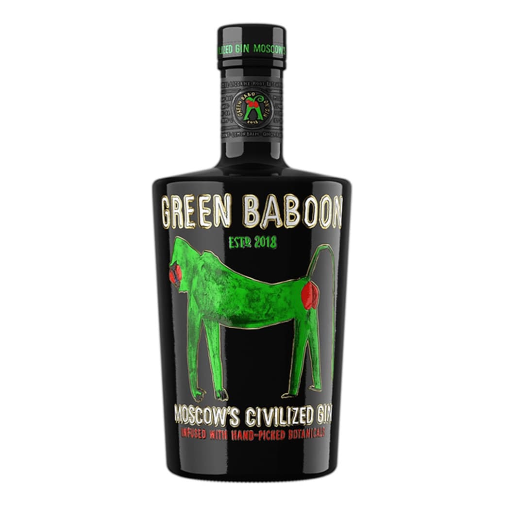 Gin Green Baboon 700cc 43º alc. _1