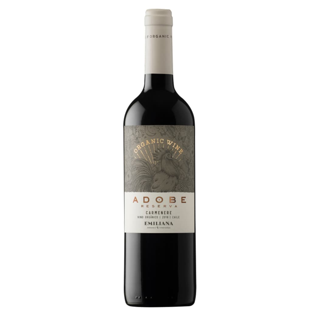 Vino Orgánico Adobe Reserva Carmenere 750cc_1