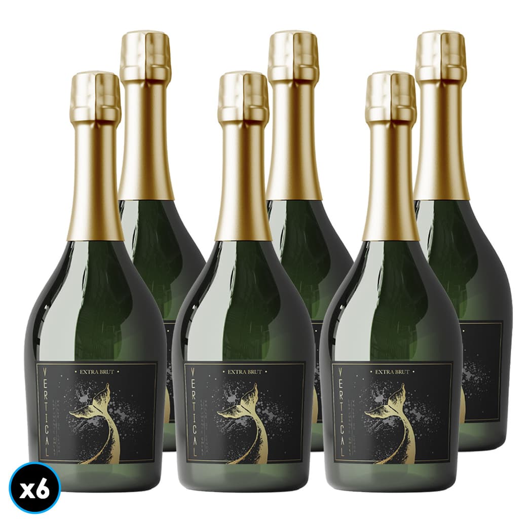 CAJA VERTICAL EXTRA BRUT: 6x Espumante Vertical Extra Brut 750cc_1