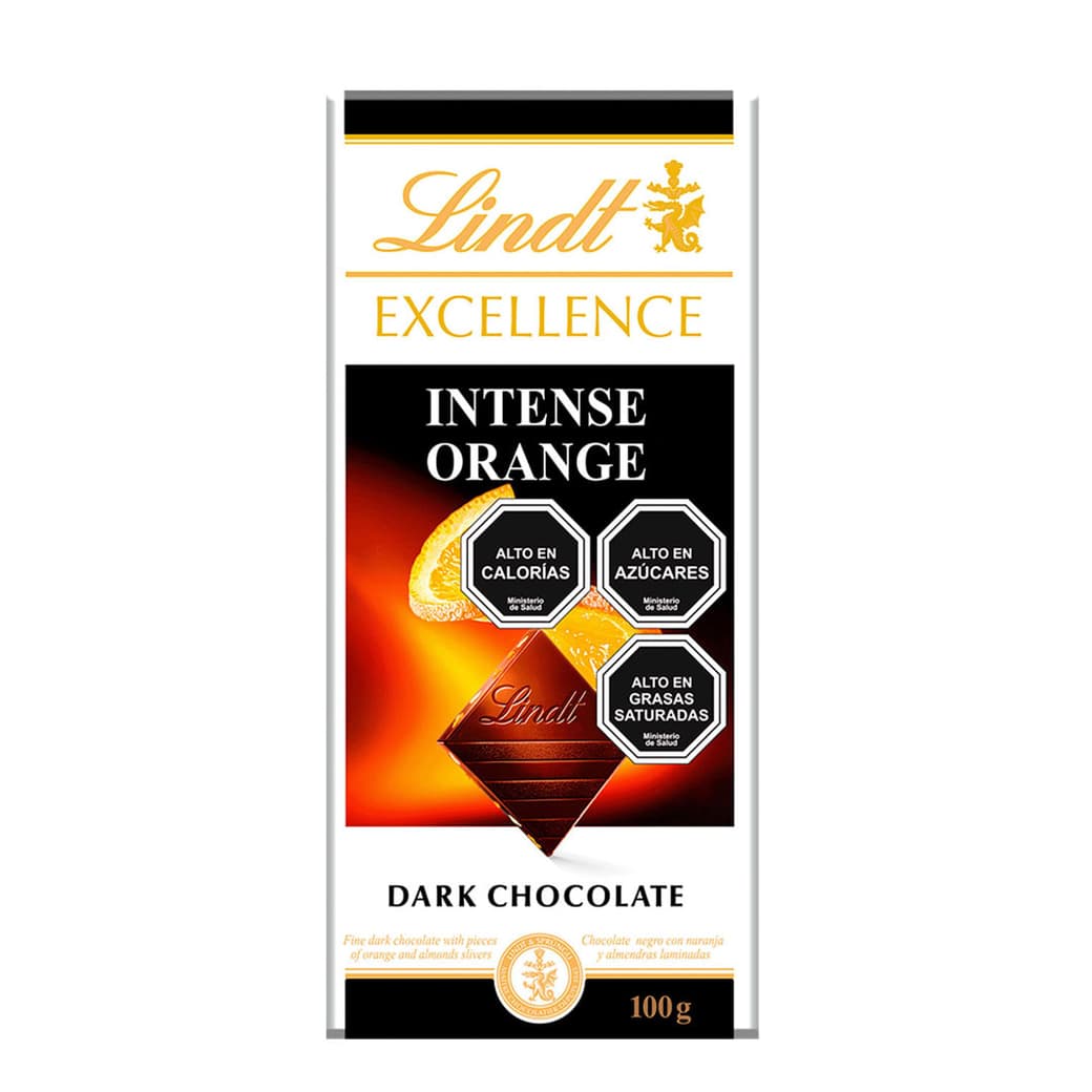 Chocolate Amargo Naranja Lindt Excellence 100 grs._1