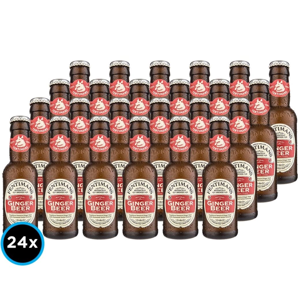 24x Bebida Premium Fentimans Ginger Beer 200cc_1