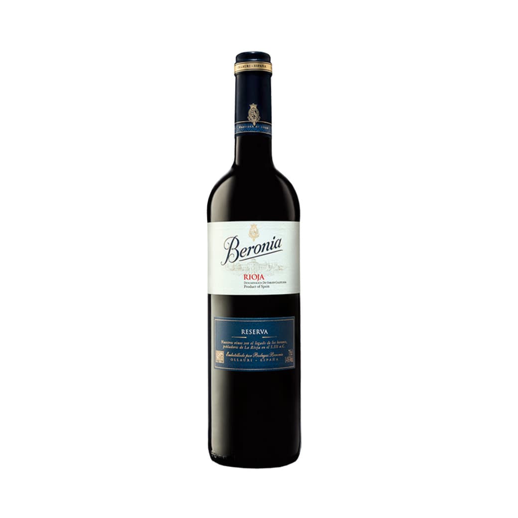 Vino Español Beronia Rioja Reserva Ensamblaje (Tempranillo/Garnacha/Mazuelo) 750cc_1