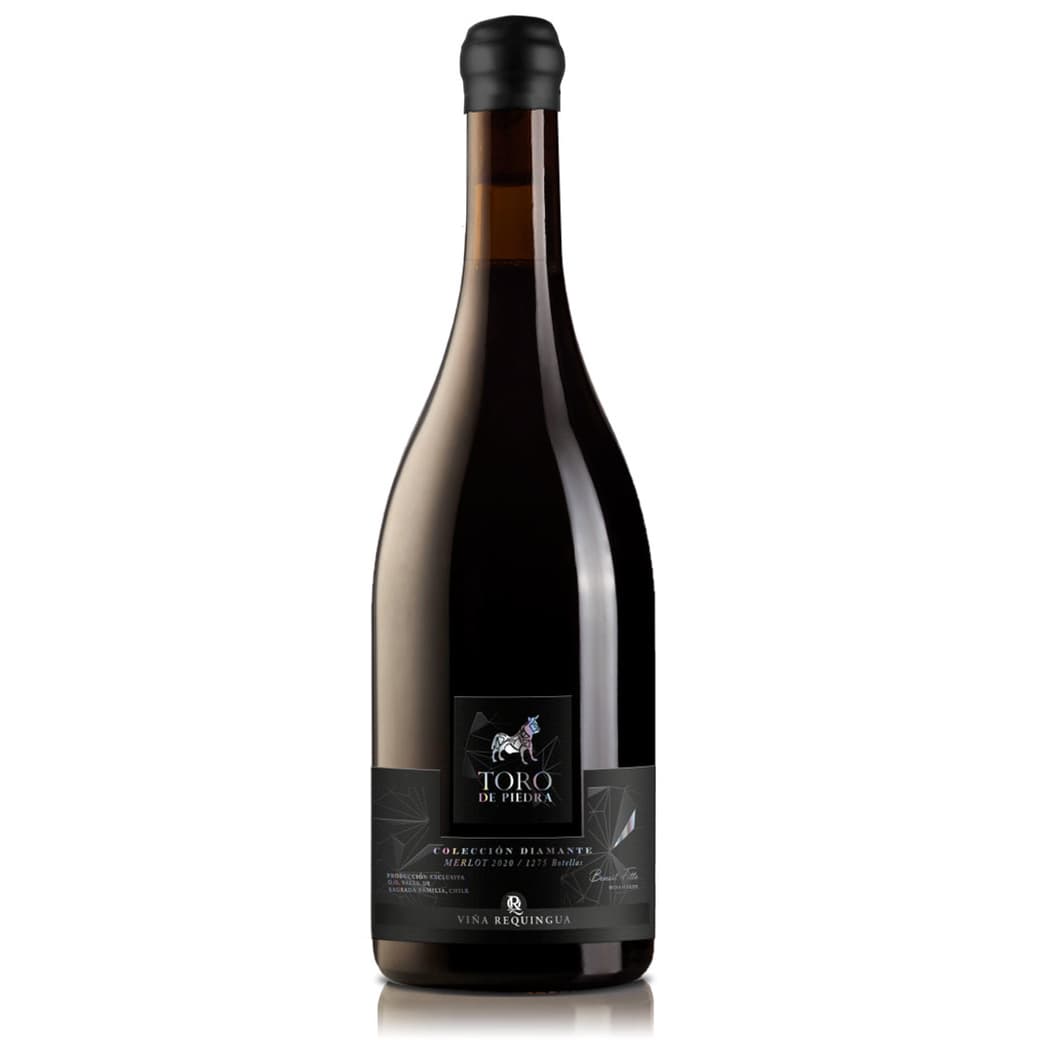 Vino Toro de Piedra Colección Diamante Merlot 750cc_1