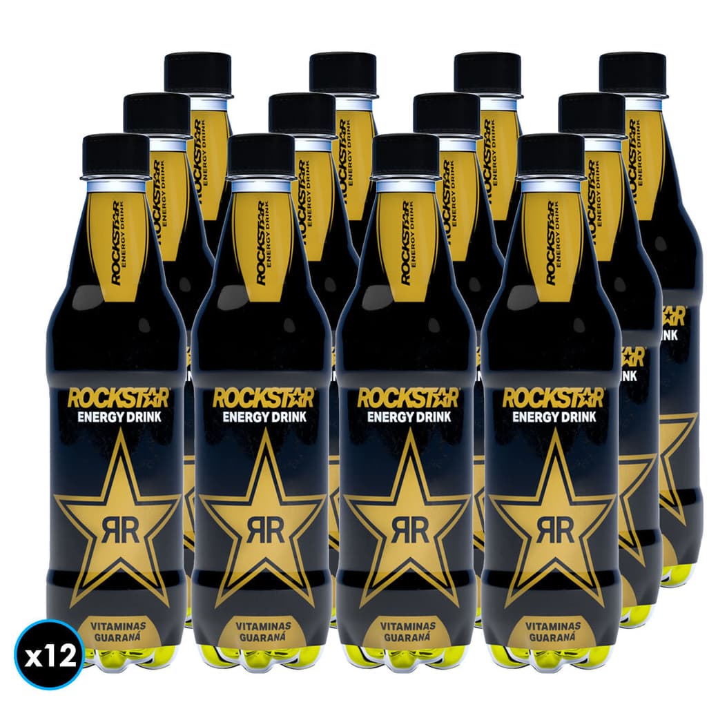 12x Bebida Energética Rockstar 500cc_1