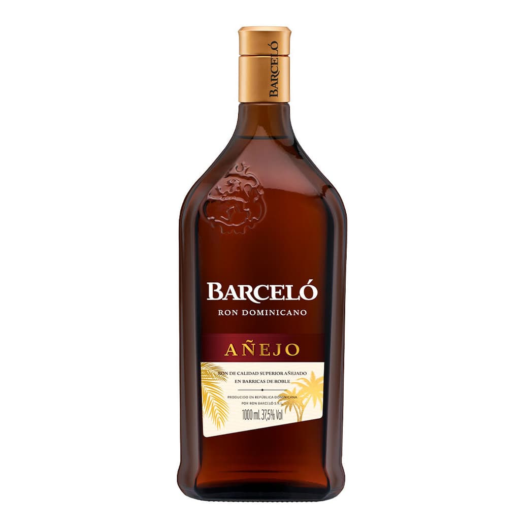 Ron Barcelo Añejo 1 Litro 37,5° alc._1