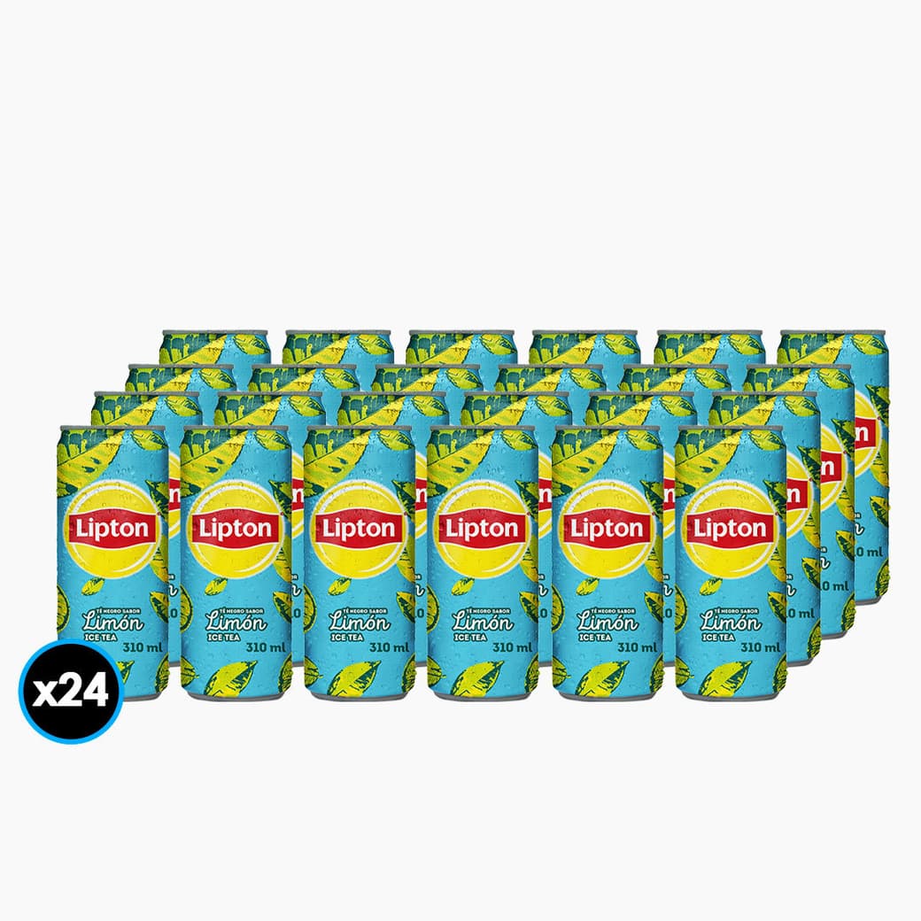 24x Té Helado Lipton Limón Lata 310cc_1