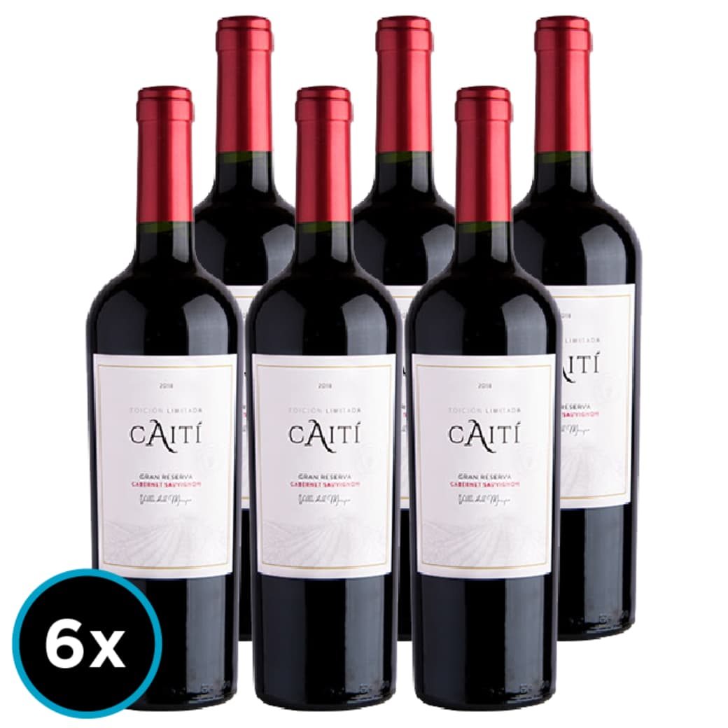 CAJA CAITI GR (Cabernet): 6x Vino Caiti Gran Reserva Cabernet Sauvignon 750cc_1