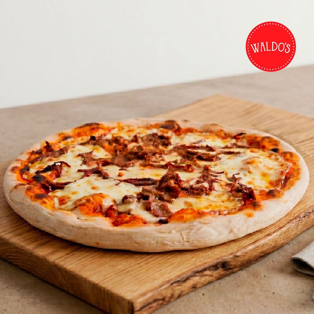 Pizza Congelada Waldos Carne Mechada 540grs_3