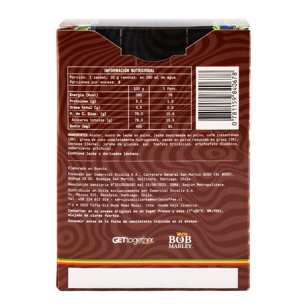 Café Marley Soul Rebel Cappuccino Classic (8 sachet)_3