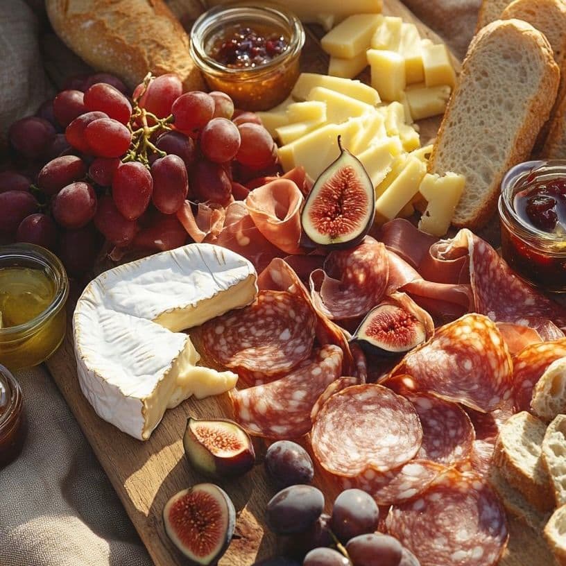 TRIO QUESOS FRANCESES: Queso Petit Brie Ile de France 125 grs. + Queso Petit Camembert Ile de France 125 grs. + Queso Brie Au Bleu Ile de France 125 grs._3