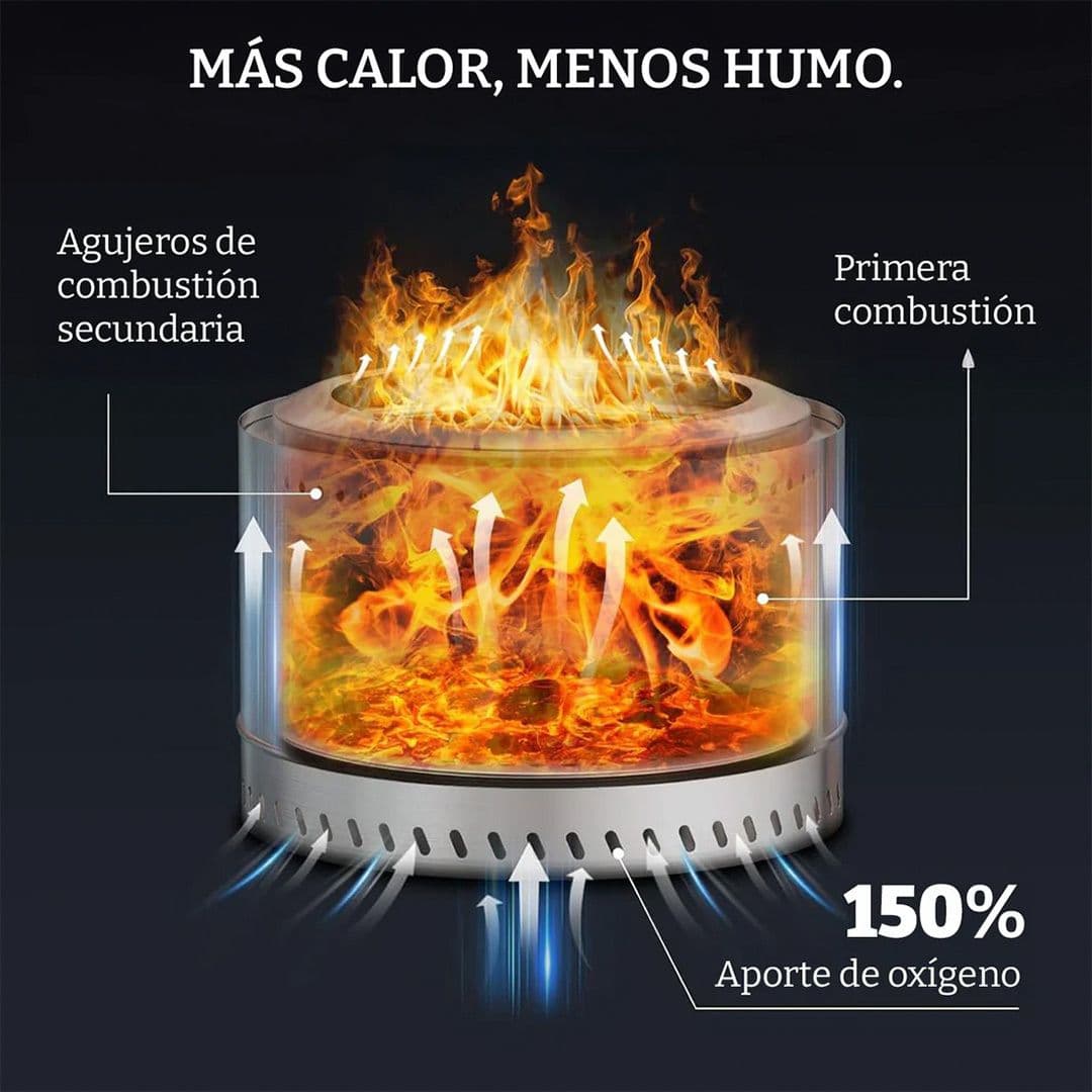 Brasero Bosscamp Sin Humo Fireboss Inferno XL 68 cm · Black_4