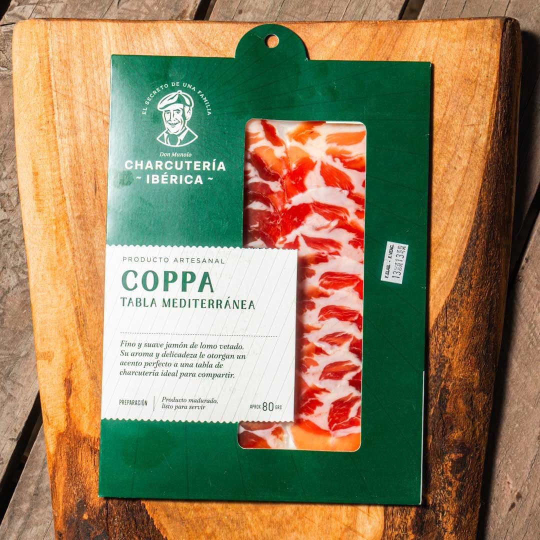 Tabla Mediterránea Coppa Charcutería Ibércia 80 grs._3