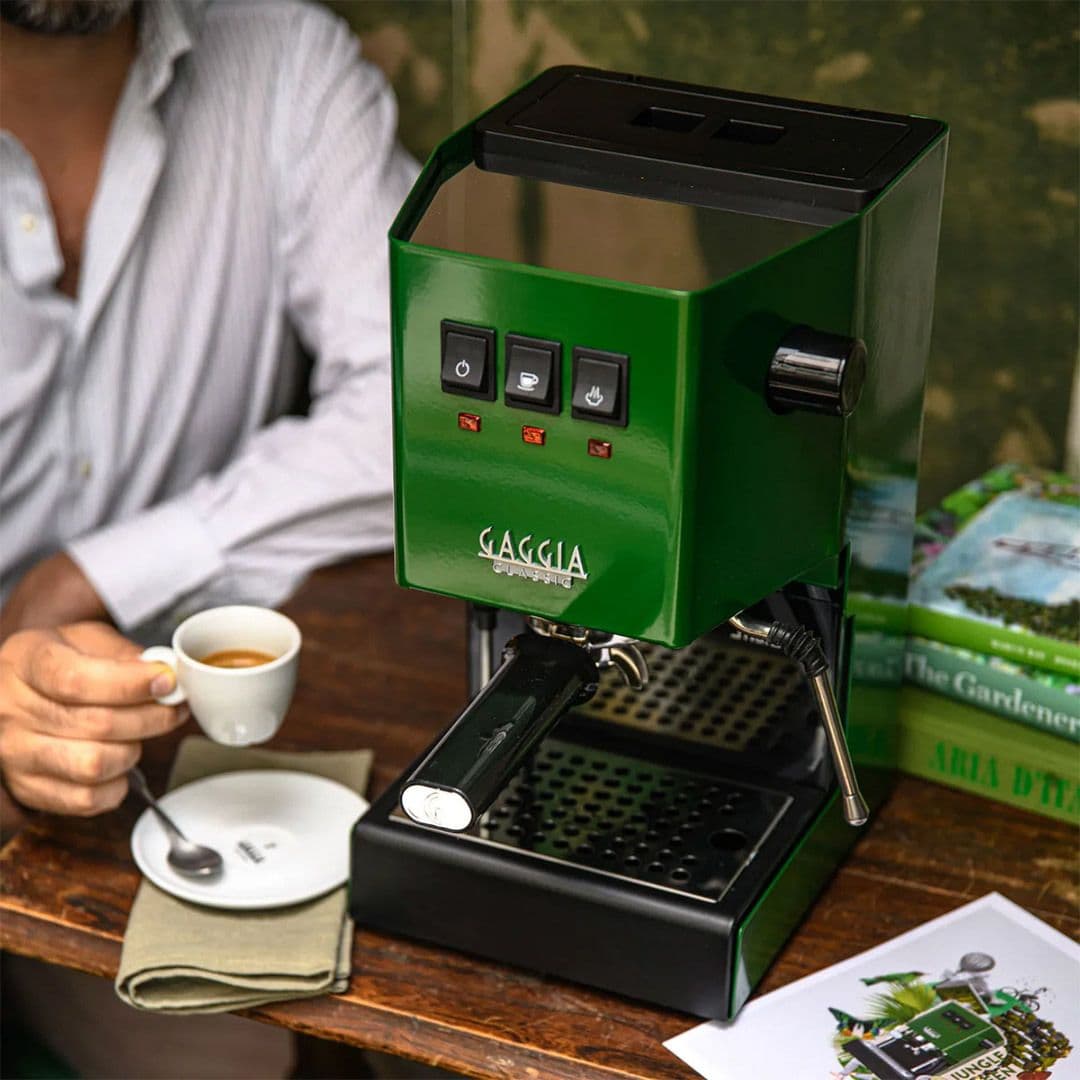 Cafetera Gaggia Espresso Classic Pro E24 Energy Vibes (Verde)_2