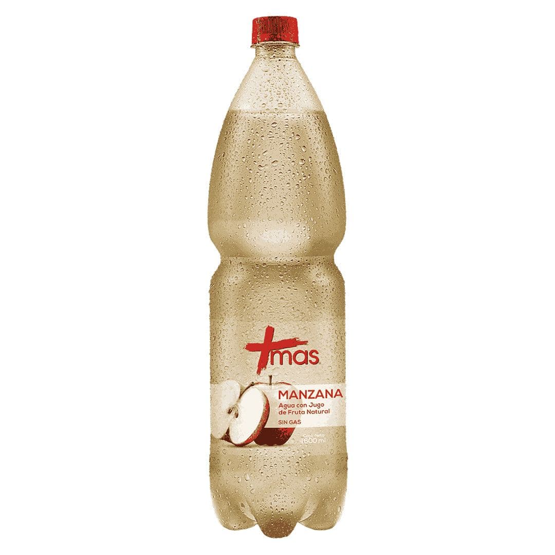 Agua Mas Manzana Sin Gas 1.6 L_1
