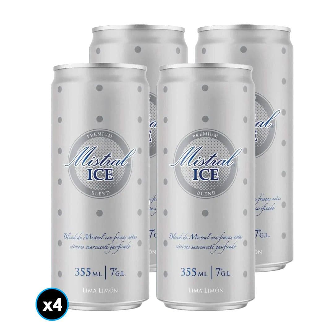 4x Mistral Ice Blend en Lata 355cc 5° Alc._1