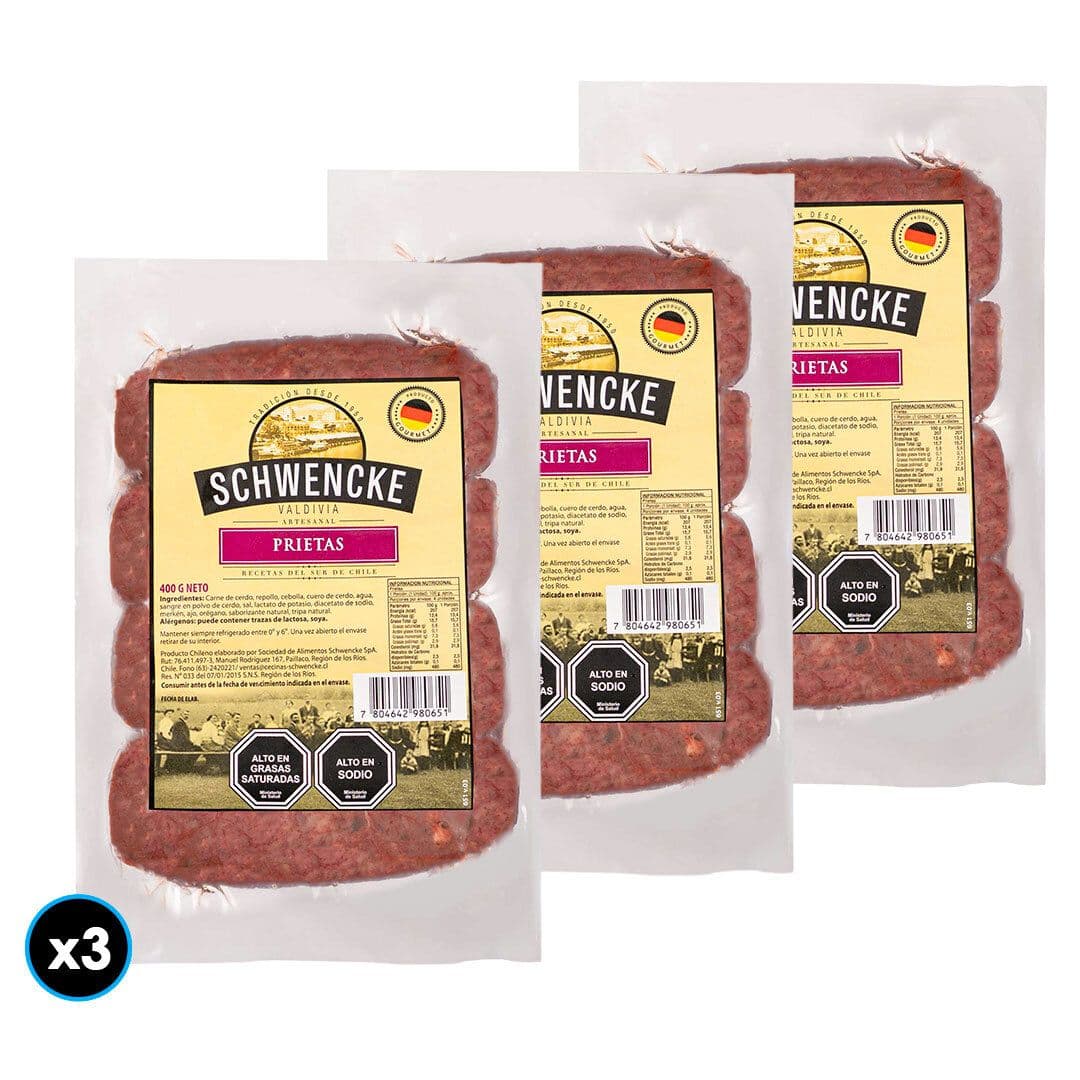 Pack 3x Prieta del Sur Schwencke_1