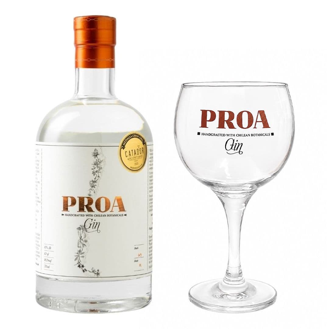 Pack: Gin Proa 750cc + Copa _1