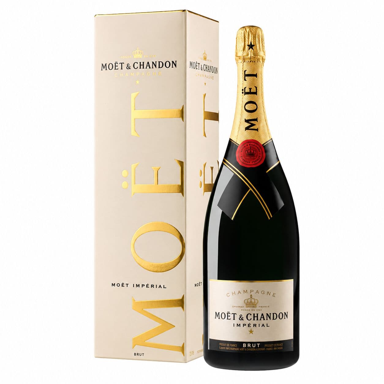 Champagne Moët Chandon Imperial Brut Con Estuche 750cc_1