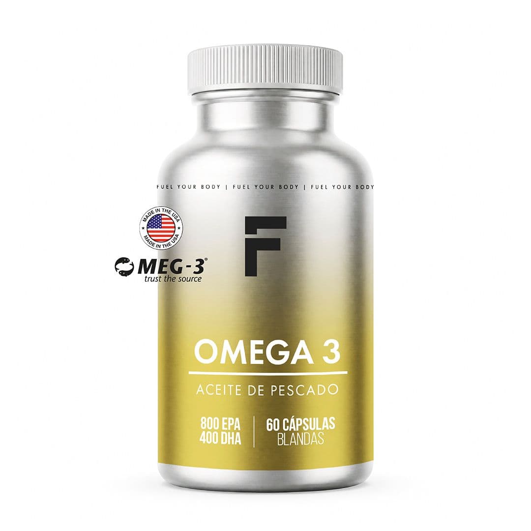 Omega 3 Fuel Nutrition 800 EPA y 400 DHA (60 cápsulas)._1
