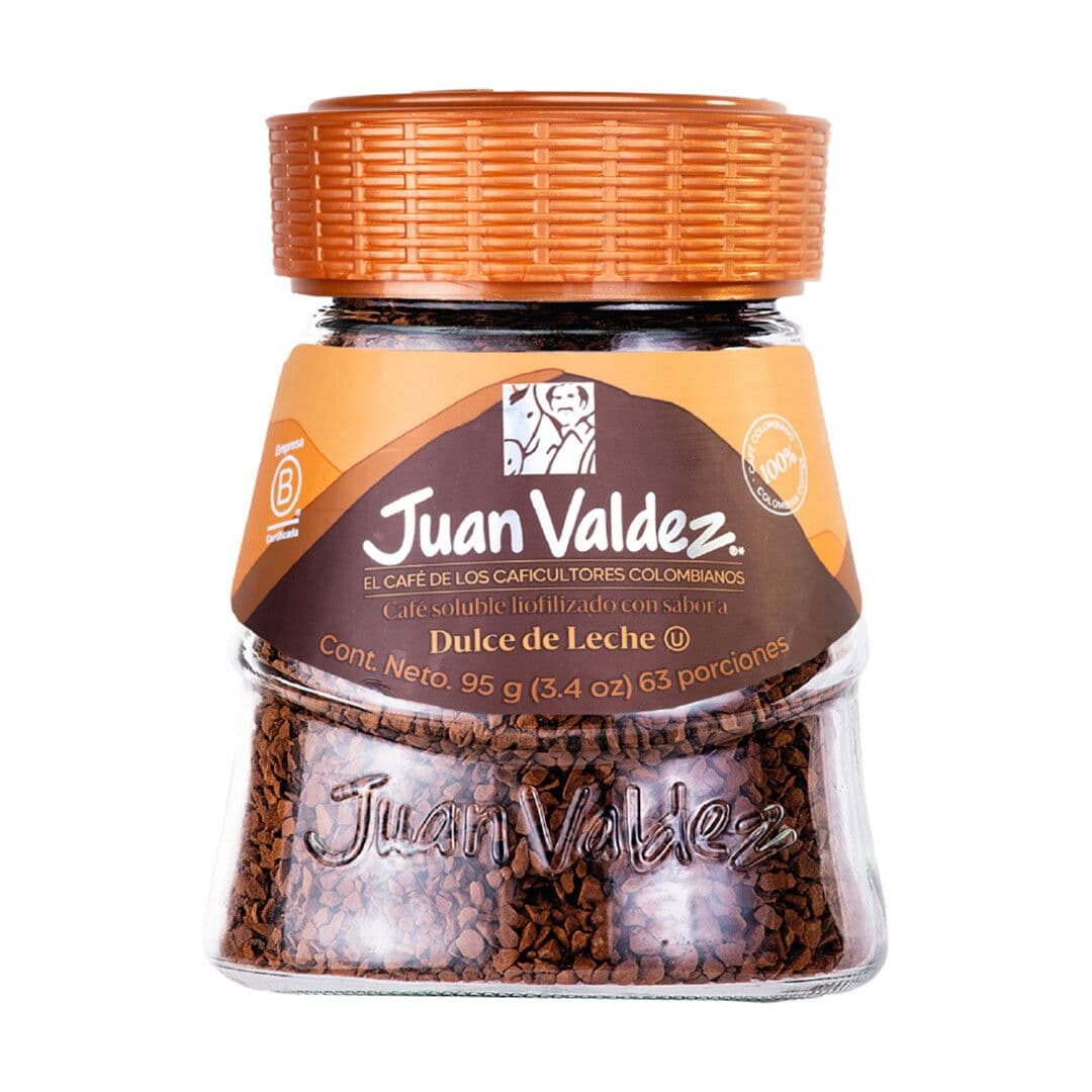 Café Juan Valdez Instantáneo Liofilizado Dulce de Leche 95 grs._1