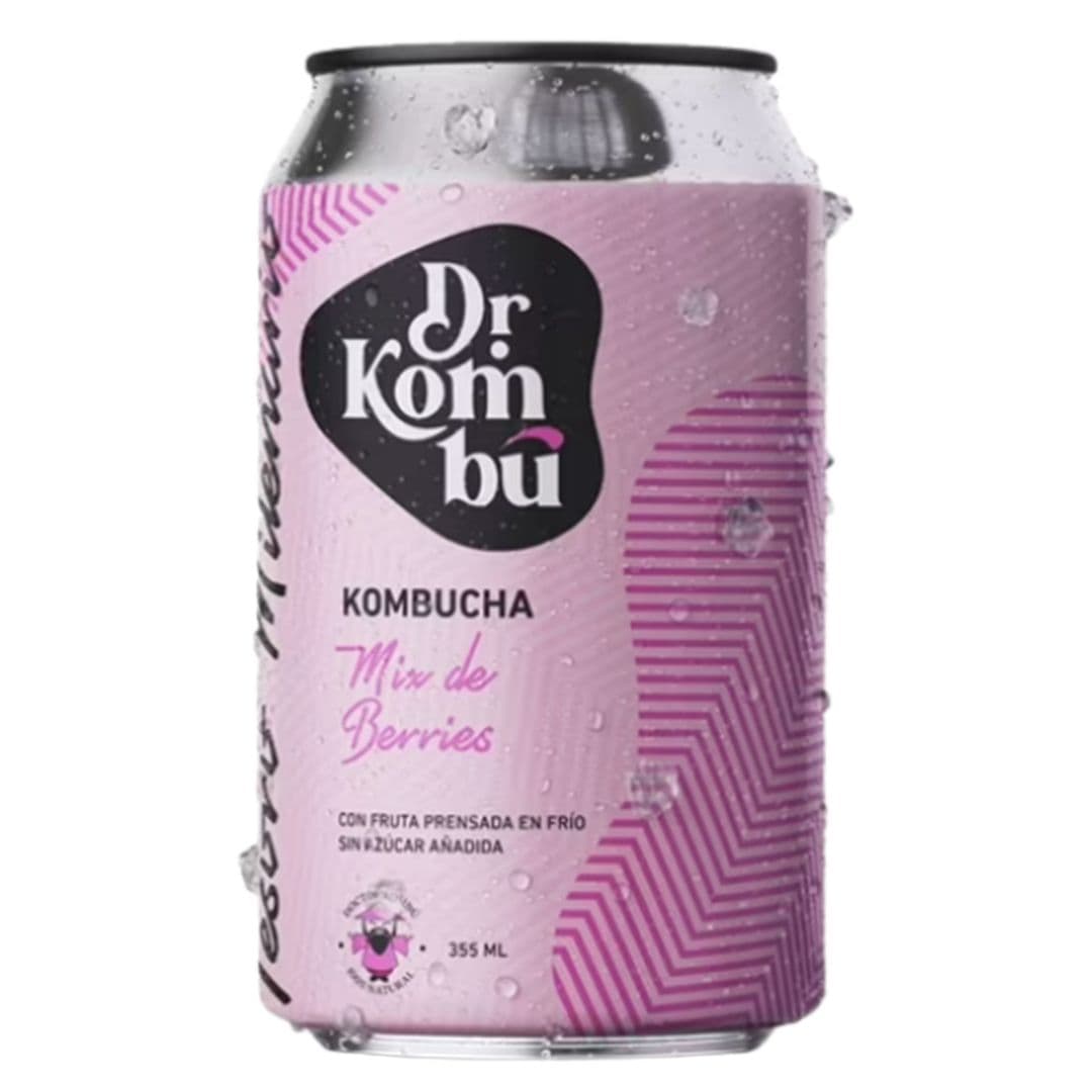 Kombucha Dr. Kombu Mix Berries Lata 350cc_1