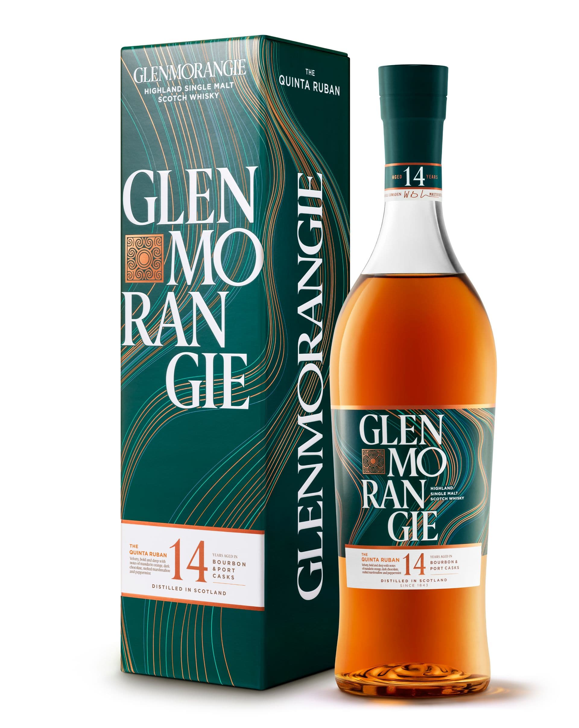 Whisky Glenmorangie Quinta Ruban 14 años 750cc 46º alc._1