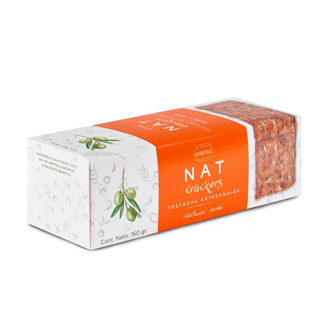 Galletas Natcrackers Aceitunas Pasas 160 grs._1