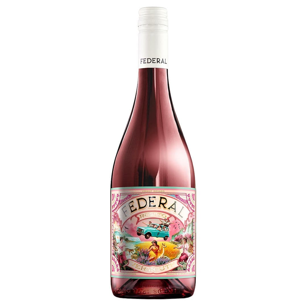 Vermouth Rosato Federal 750cc 16° alc._1