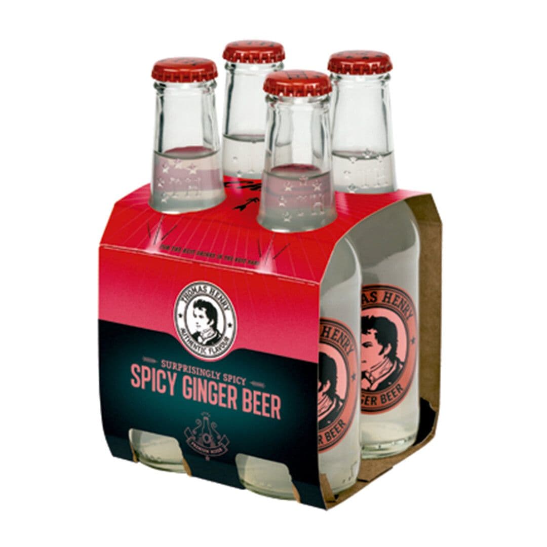 4x Bebida Thomas Henry Ginger Beer 200cc_1
