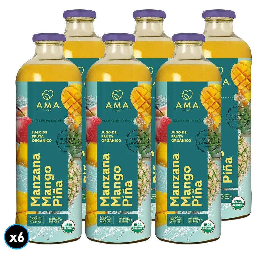 6x Jugo Ama Manzana Mango Piña 1L_1