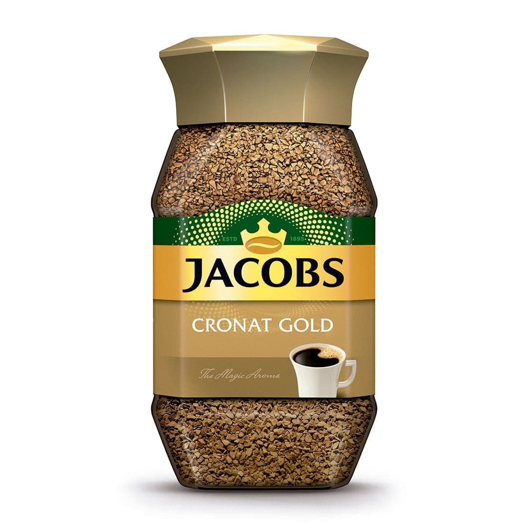 Café Instantáneo Liofilizado Jacobs Cronat Gold 200 grs_1